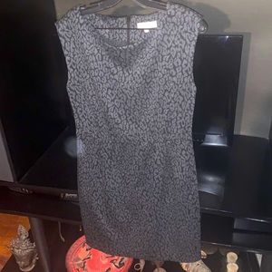 Ann Taylor Loft animal print design dress size 6 good cond